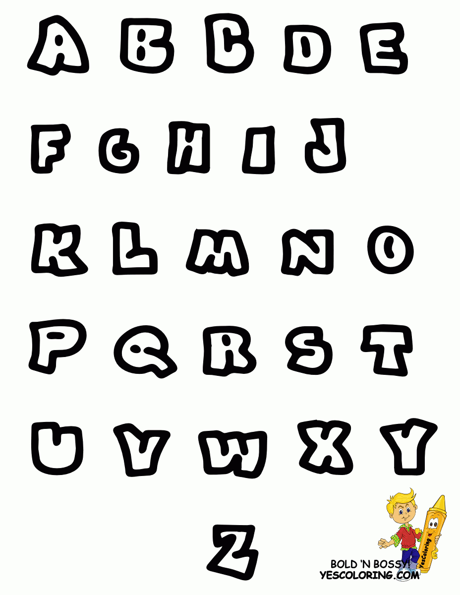 Free Printable Uppercase Letter. Printable. Free Printable Worksheets - Free Printable Block Letters