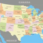 Free Printable Us States And Capitals Map | Map Of Us States And   Free Printable State Maps