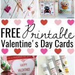 Free Printable Valentines Cards   Meet Penny   Free Printable School Valentines Cards