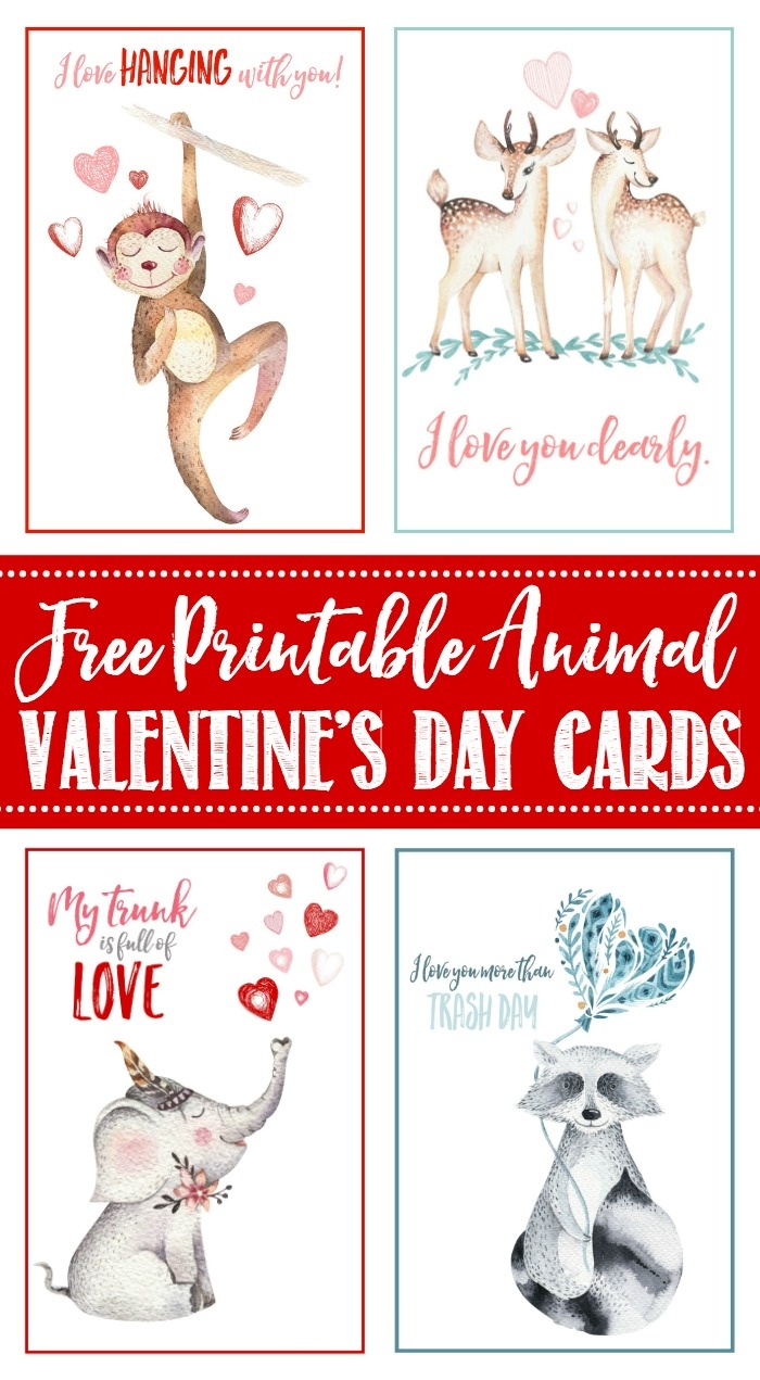 Free Printable Valentine&amp;#039;s Day Cards And Tags - Clean And Scentsible - Free Printable Childrens Valentines Day Cards