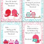 Free Printable Valentine's Day Cards For Kids   Free Printable Childrens Valentines Day Cards