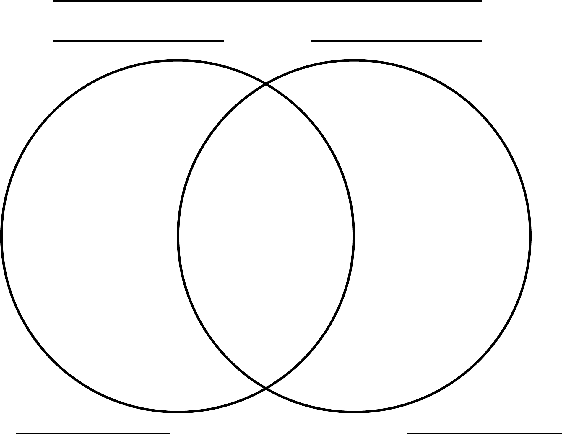 Printable Venn Diagram With Lines - Printable Word Searches