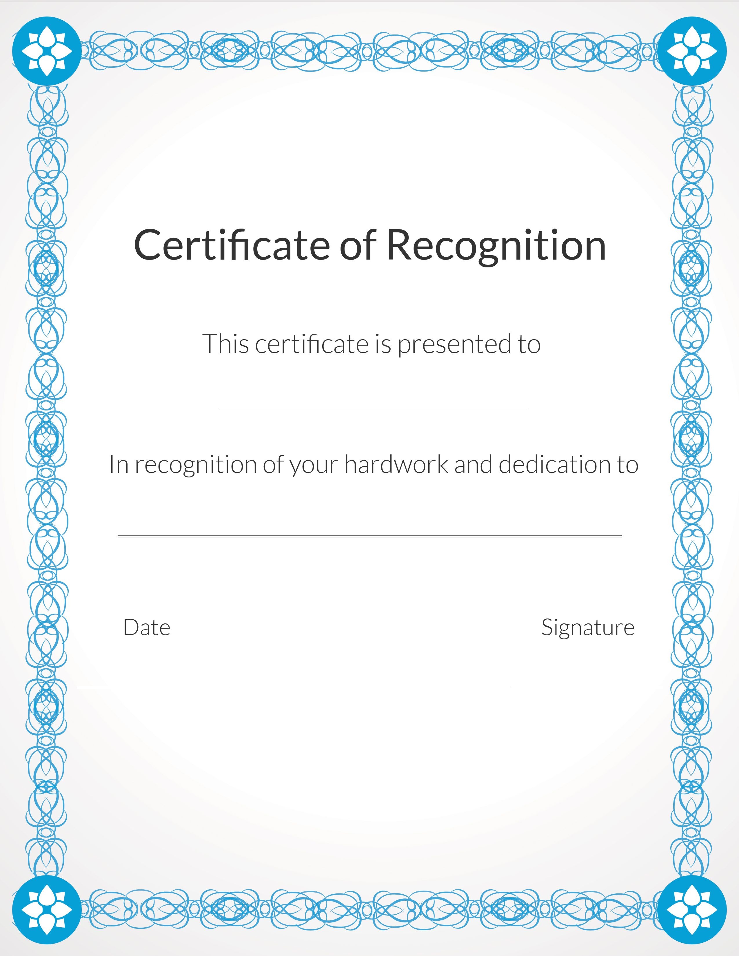 Free, Printable Volunteer Recognition And Appreciation Certificates - Free Printable Certificates