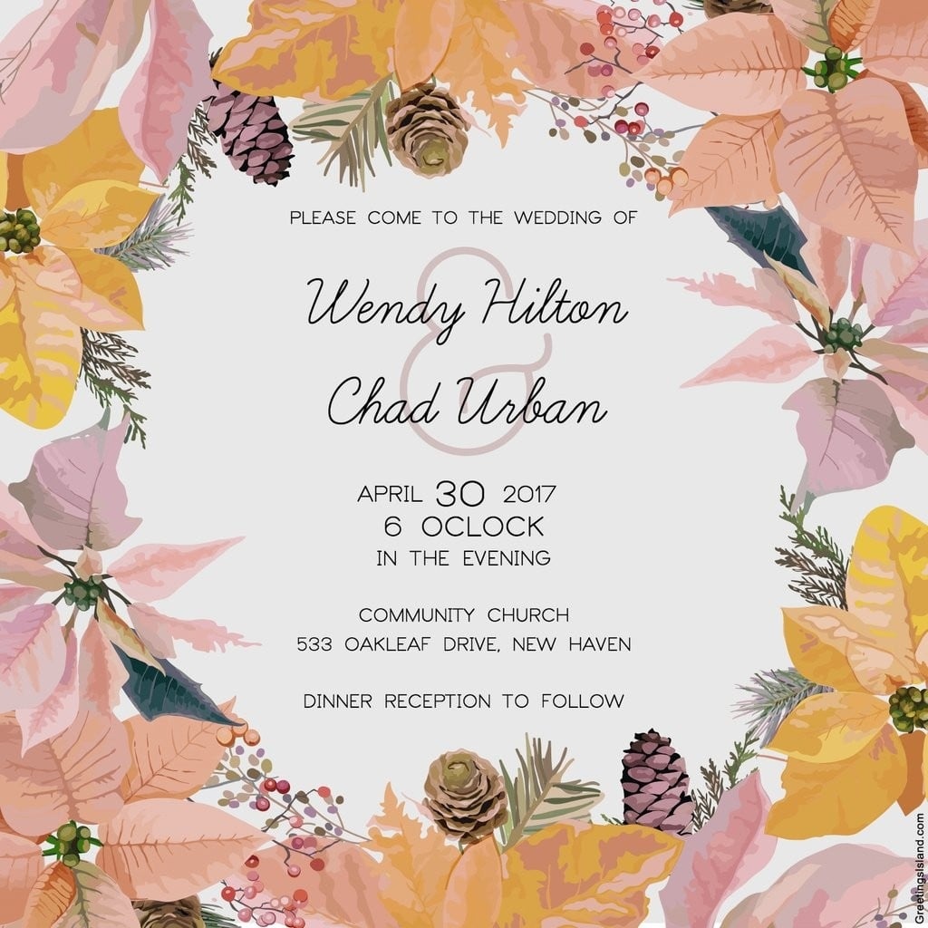 Free Printable Wedding Invitations | Popsugar Australia Smart Living - Printable Invitations Free No Download