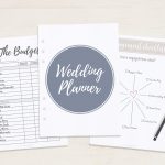 Free Printable Wedding Planner   A5 & Letter   Free Printable Wedding Organizer Templates