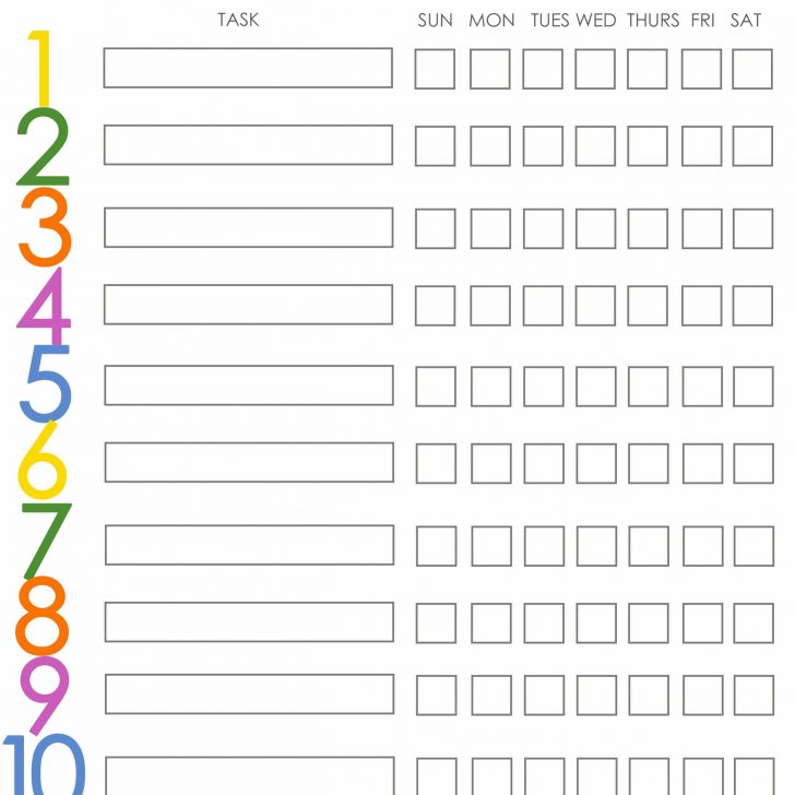 Free Printable Pictures For Chore Charts