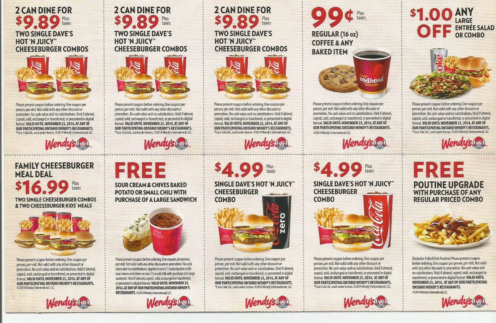 Free Printable Wendys Coupons For 2016 (28) - Free Printable Coupons For Food