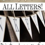Free Printable Whole Alphabet Banner | Printables | Free Printable   Free Printable Welcome Banner Template