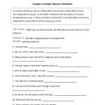 Free Printable Worksheets On Simple Compound And Complex Sentences   Free Printable Worksheets On Simple Compound And Complex Sentences