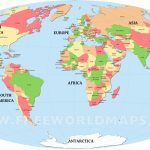 Free Printable World Maps   Free Printable World Map