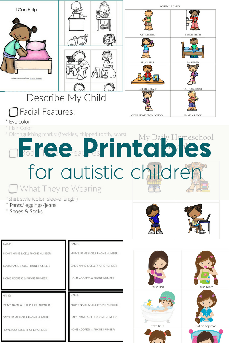 Free Printables For Autistic Children And Their Families Or Caregivers - Free Printable Social Stories