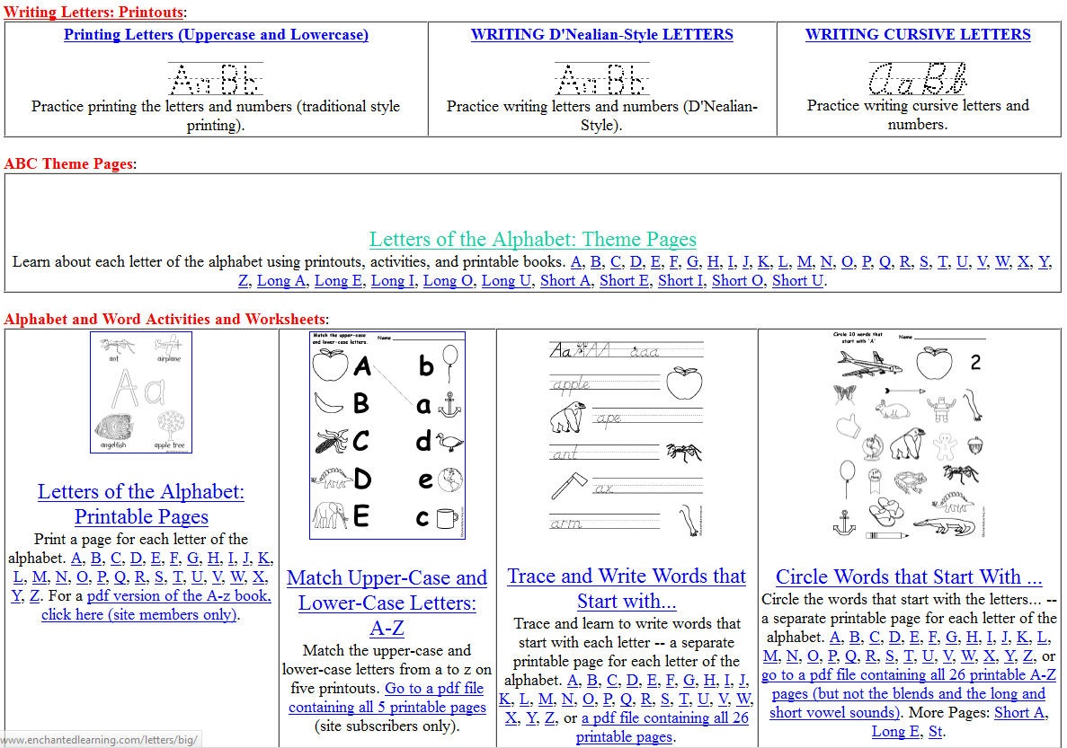 Free Printing And Cursive Handwriting Worksheets - Free Printable Handwriting Worksheets