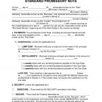 Free Promissory Note Templates   Pdf | Word | Eforms – Free Fillable   Free Printable Loan Forms