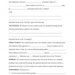 Free Rental Lease Agreement Templates   Residential & Commercial   Blank Lease Agreement Free Printable