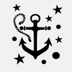 Free Sailboat Stencil, Download Free Clip Art, Free Clip Art On   Free Printable Anchor Template