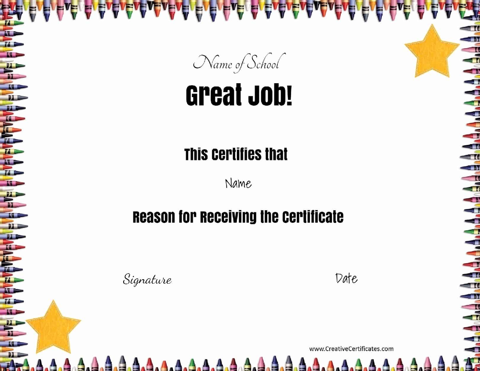 Free School Certificates &amp;amp; Awards - Free Printable Certificates For Teachers