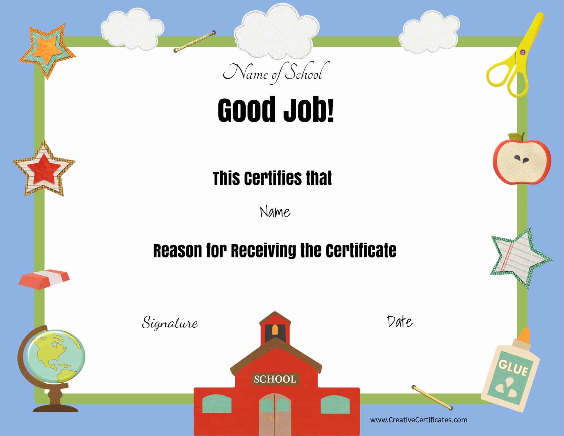 Free School Certificates &amp;amp; Awards - Good Behaviour Certificates Free Printable