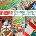 Free Sesame Street Birthday Party Printables, Free Elmo Birthday   Free Printable Sesame Street Food Labels