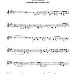 Free Sheet Music For Sax: Pink Panther   Henry Mancini Score And   Free Printable Trumpet Sheet Music Pink Panther