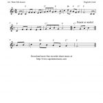 Free Sheet Music Scores: The Twelve Days Of Christmas, Free Soprano   Free Printable Recorder Sheet Music For Beginners