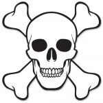 Free Skull And Crossbones Stencil, Download Free Clip Art, Free Clip   Skull Stencils Free Printable