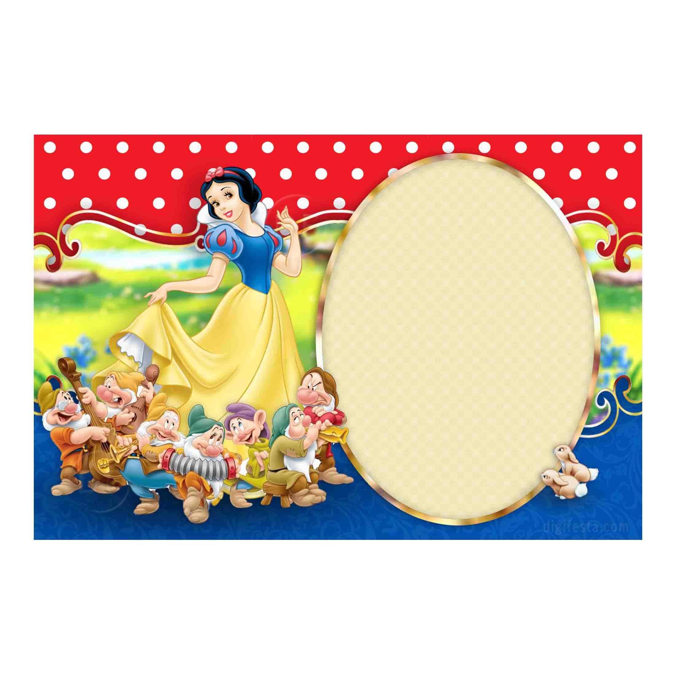 Free Snow White Invitation - Personalized Birthday Printables &amp;amp; Ideas! - Snow White Invitations Free Printable