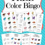 Free Spanish Color Printables {60 Pages Of Color Fun} | Spanglish   Free Printable Spanish Bingo Cards