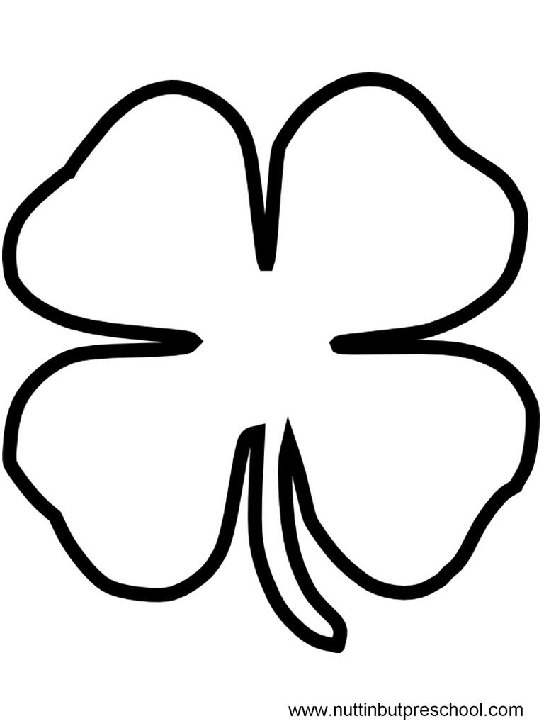 Free Printable Shamrock Cutouts Free Printable