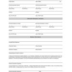 Free Student Information Sheet Template | Student Emergency Contact   Free Printable Medical Forms