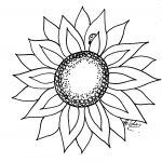 Free Sunflower Template, Download Free Clip Art, Free Clip Art On   Free Printable Sunflower Template