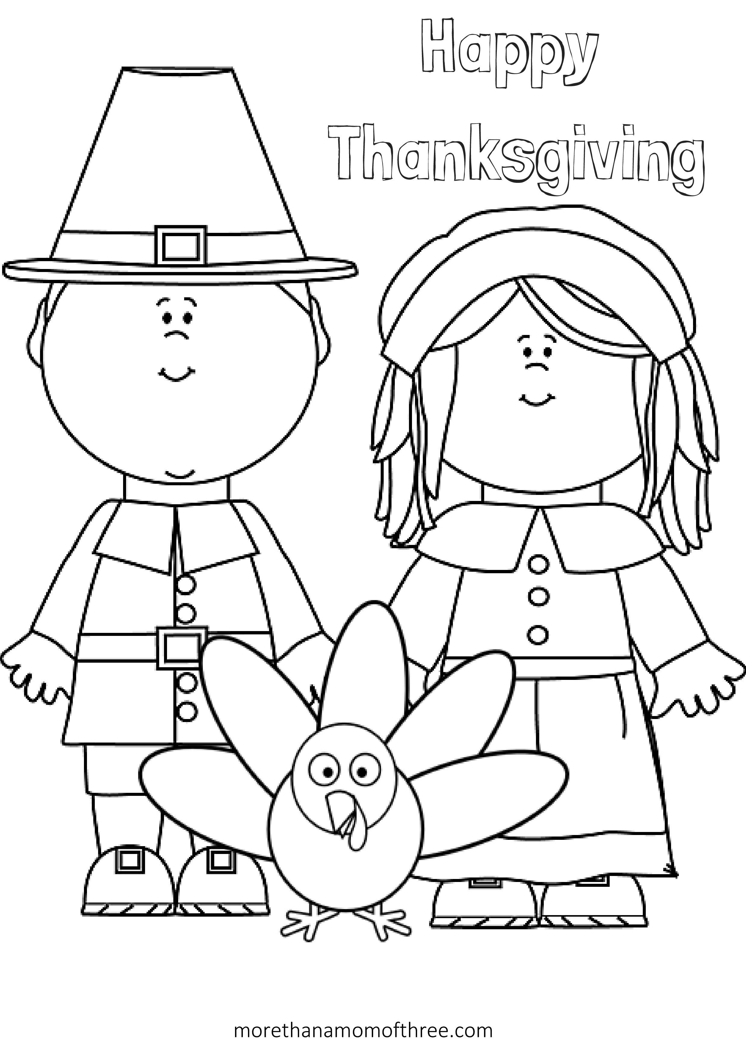 Free Thanksgiving Coloring Pages Printables For Kids | Thanksgiving - Thanksgiving Printable Books Free