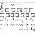 Free Traceable Alphabet For Kids | Prints | Letter Tracing   Free Printable Tracing Letters And Numbers Worksheets