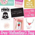 Free Valentine's Day Printables 2018   Let's Talk Beauty   Free Printable Valentine Graphics