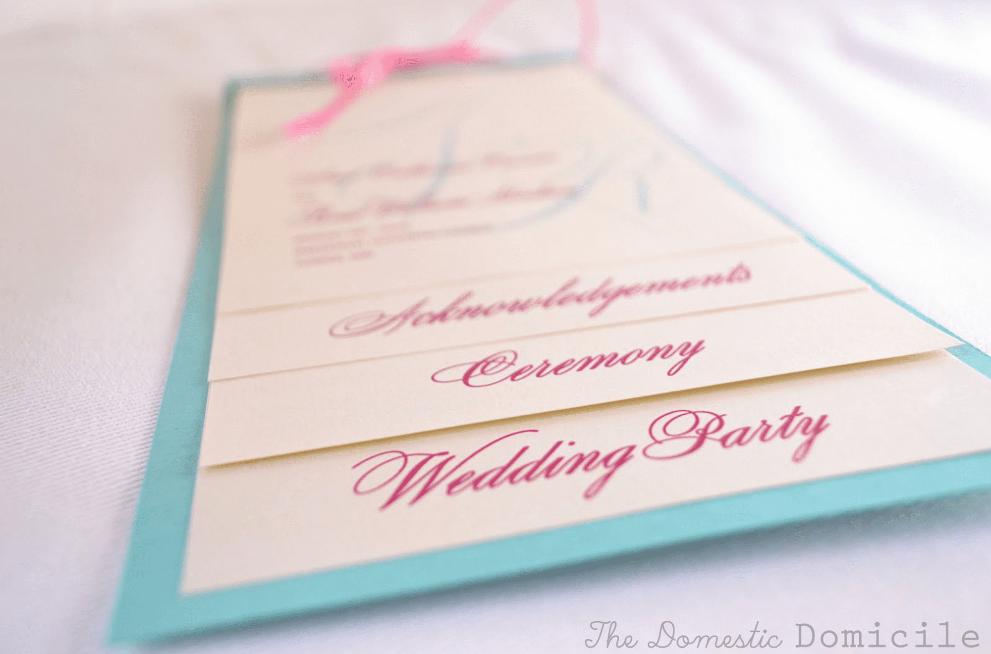 Free Wedding Program Templates You Can Customize - Free Printable Wedding Programs