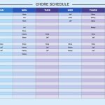 Free Weekly Schedule Templates For Excel   Smartsheet   Free Printable Weekly Schedule