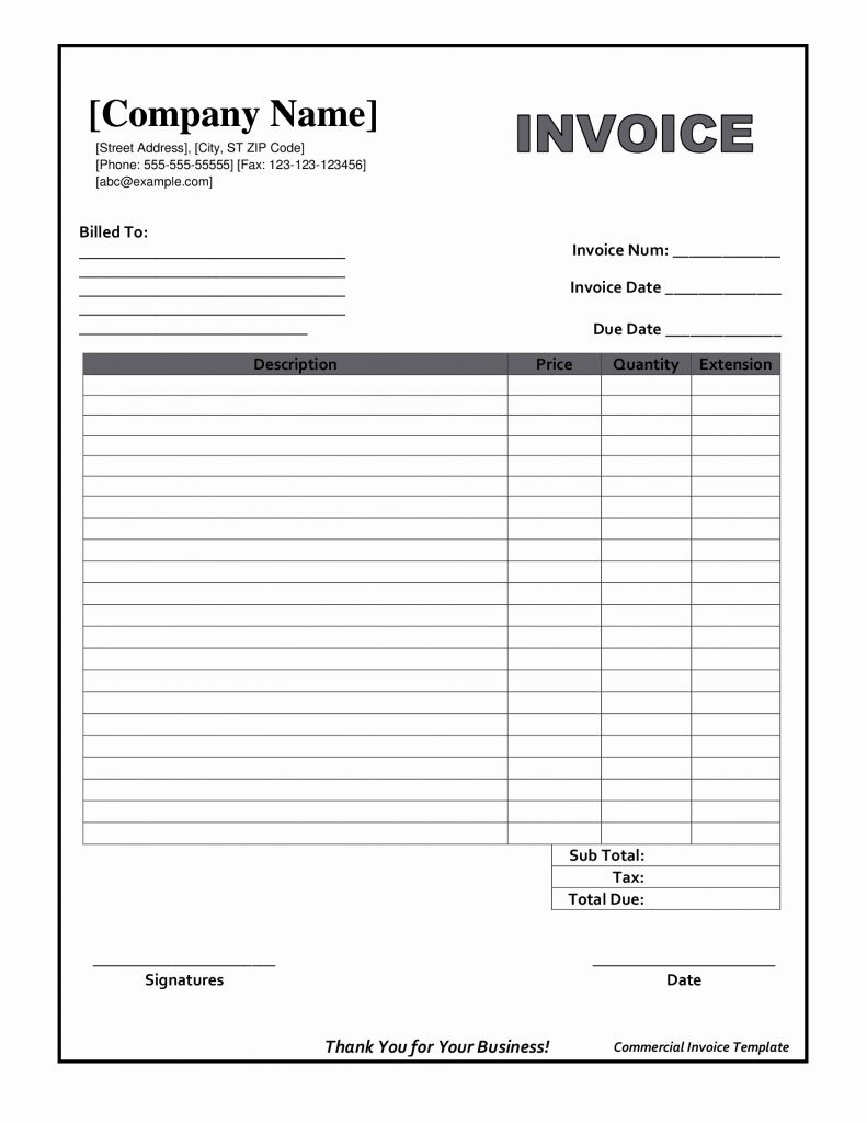 Free Word Printable Invoice Template Uk Blank Sheet Templates Sample - Free Printable Invoice Templates