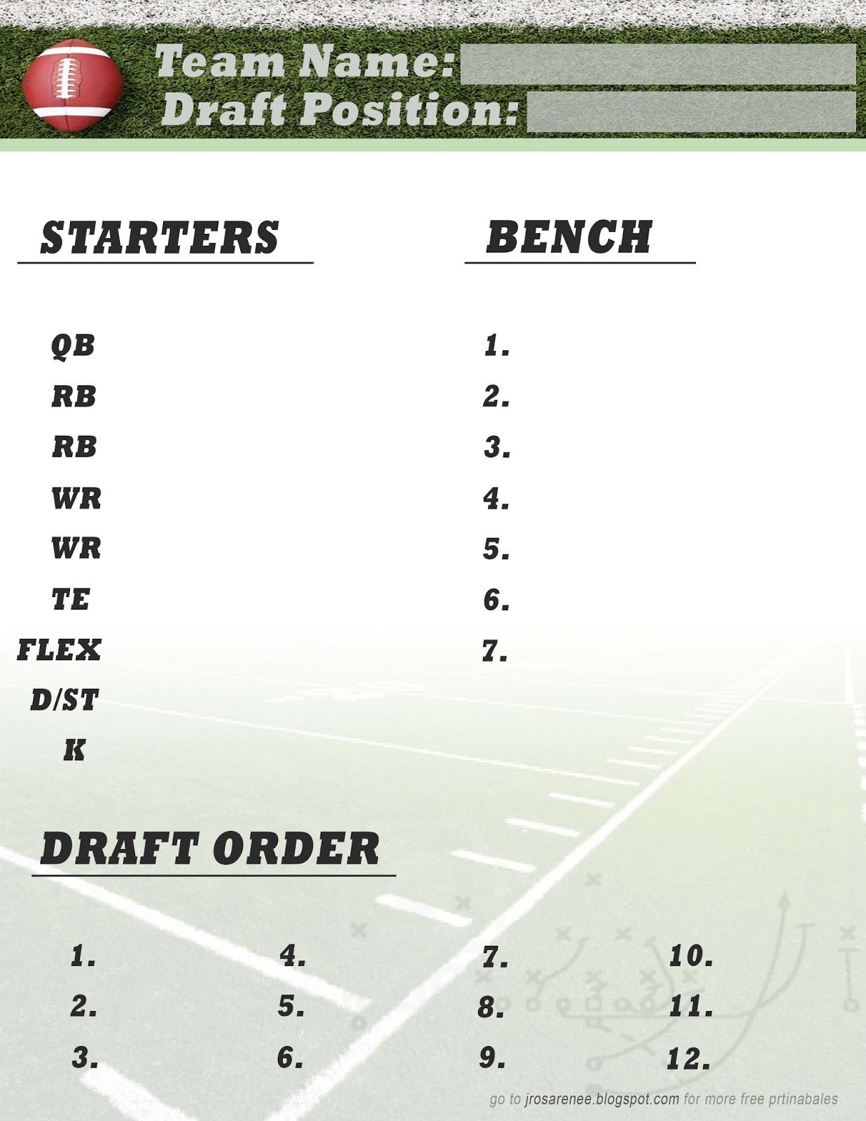 Fantasy Football Cheat Sheet Printable Printable Temp vrogue.co