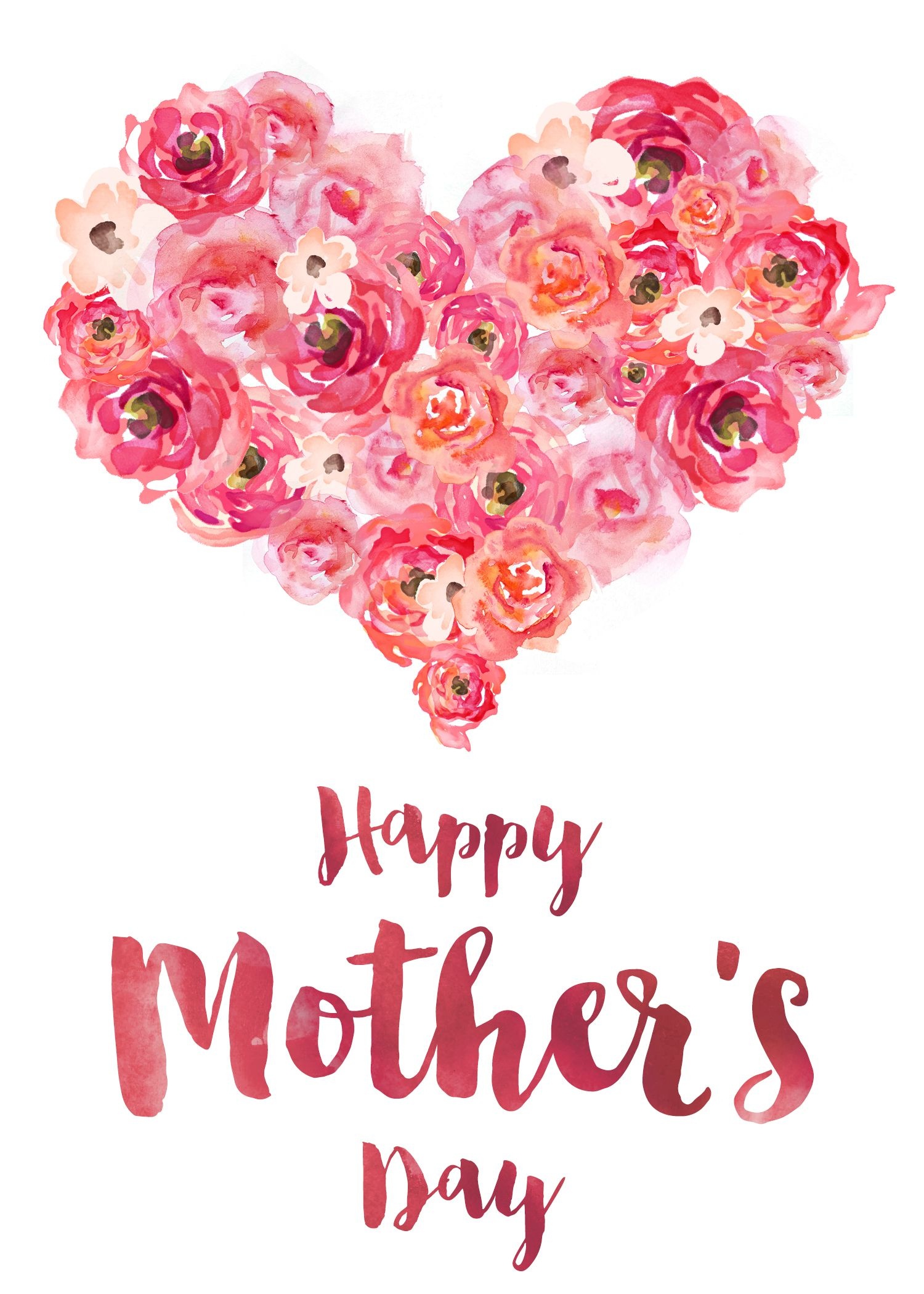 Freebie Friday: Mother&amp;#039;s Day Card | Printables | Happy Mother&amp;#039;s Day - Free Spanish Mothers Day Cards Printable