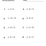 Free+Printable+Math+Worksheets+7Th+Grade | Geneva | Printable Math   9Th Grade Algebra Worksheets Free Printable