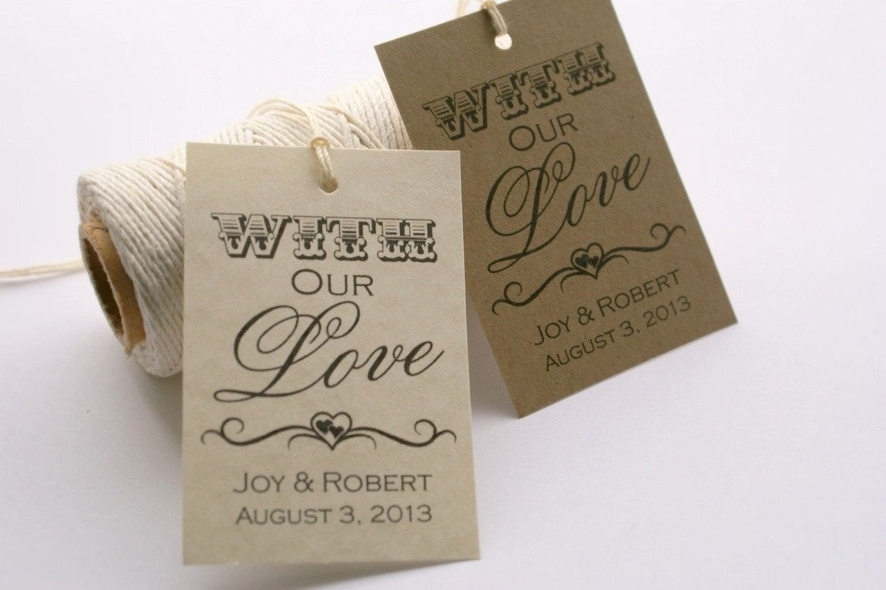 Free Printable Wedding Favor Tags Free Printable
