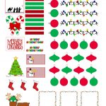 Full Faith ::..: Christmas Free Sticker Printable | Planners   Free Printable Holiday Stickers