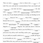 Fun Mad Lib Game For Baby Showers | School | Free Mad Libs, Mad Libs   Free Printable Mad Libs