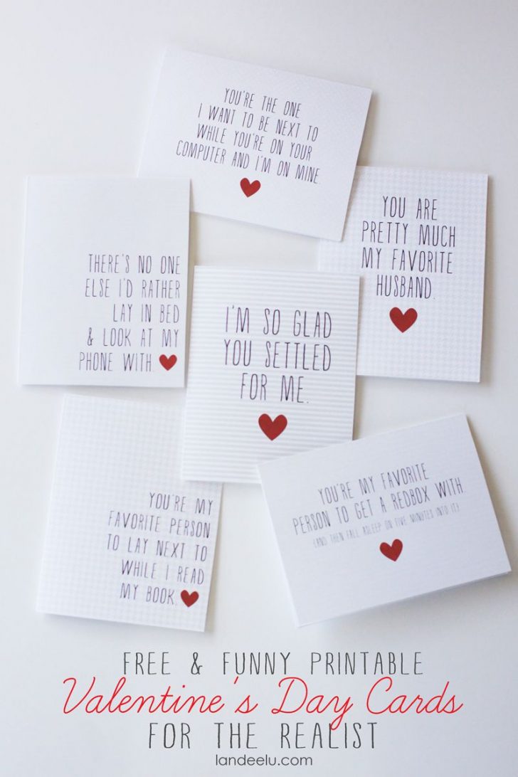 Free Printable Valentines Day Cards For Her