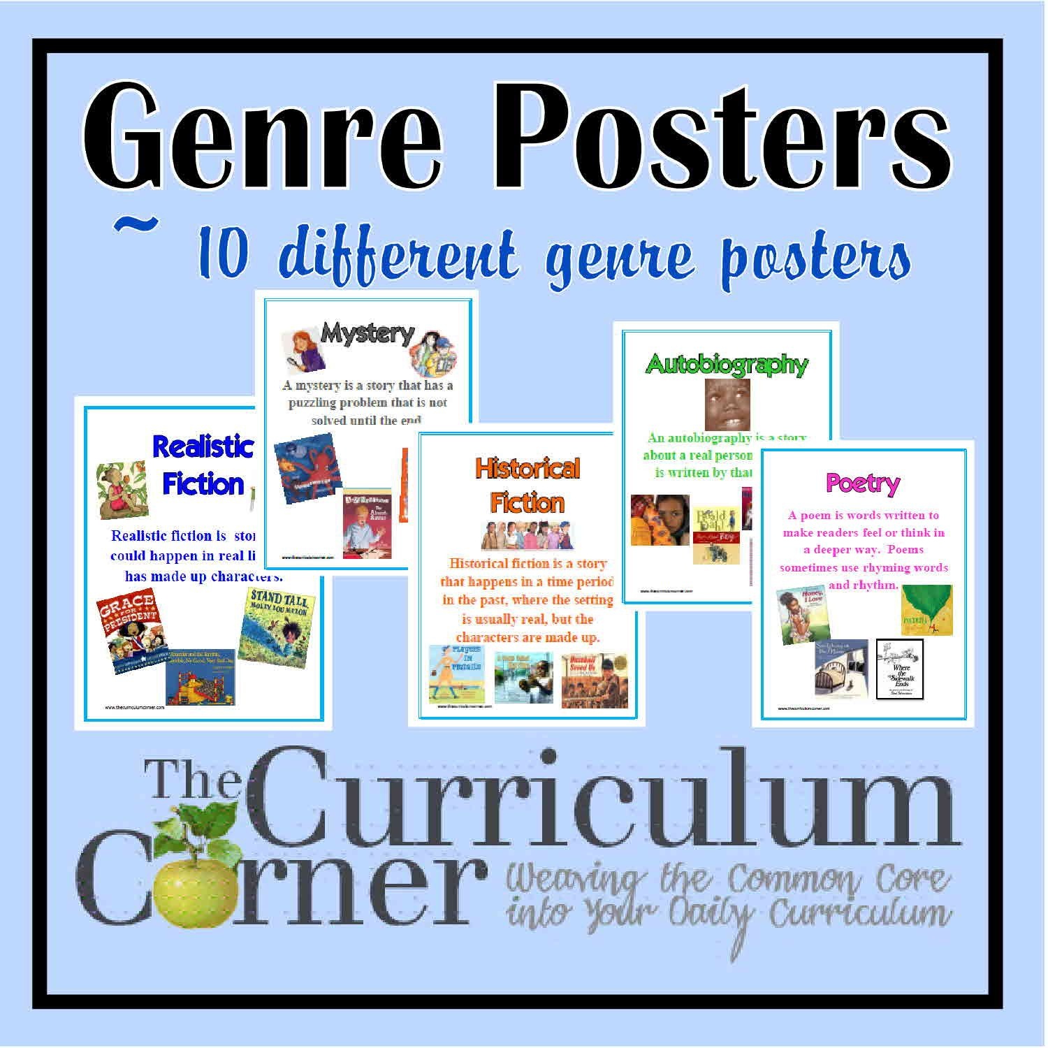 Genre Posters Free Printable Free Printable