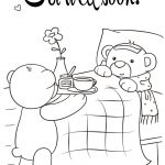 Get Well Soon Coloring Page | Free Printable Coloring Pages | Cards   Free Printable Get Well Cards To Color