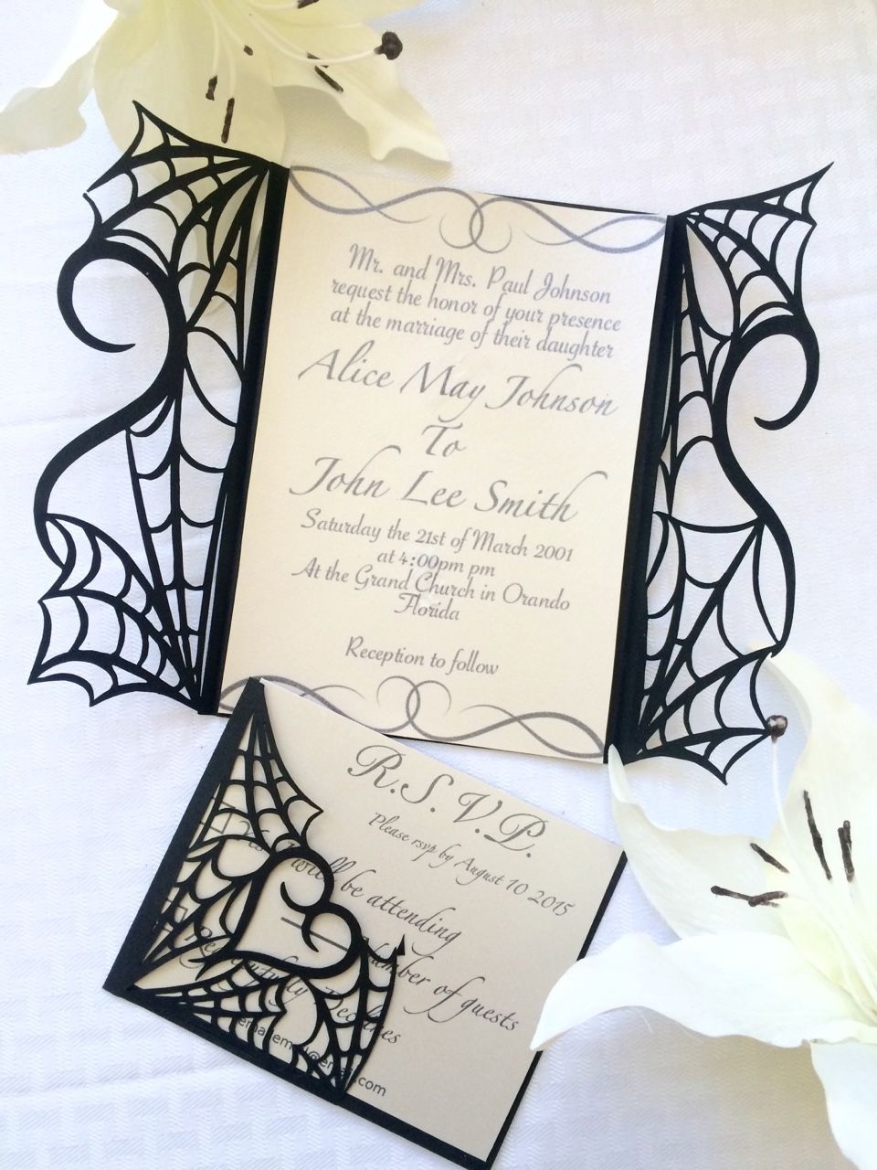 Free Printable Halloween Wedding Invitations Free Printable
