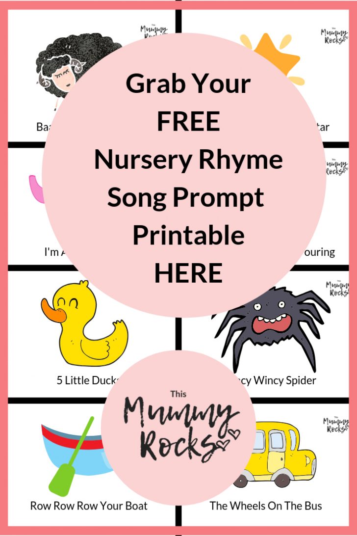 Free Printable Nursery Rhymes Songs