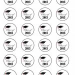 Graduation Cupcaketopper   Class Of 2013 Free Printable   Use A 1 1   Free Printable Graduation Cupcake Toppers