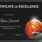 Great Basketball Certificate Template Images Gallery. Free Printable   Basketball Participation Certificate Free Printable