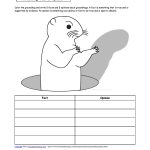 Groundhog Day Weather Related Activities At Enchantedlearning   Free Printable Groundhog Day Reading Comprehension Worksheets